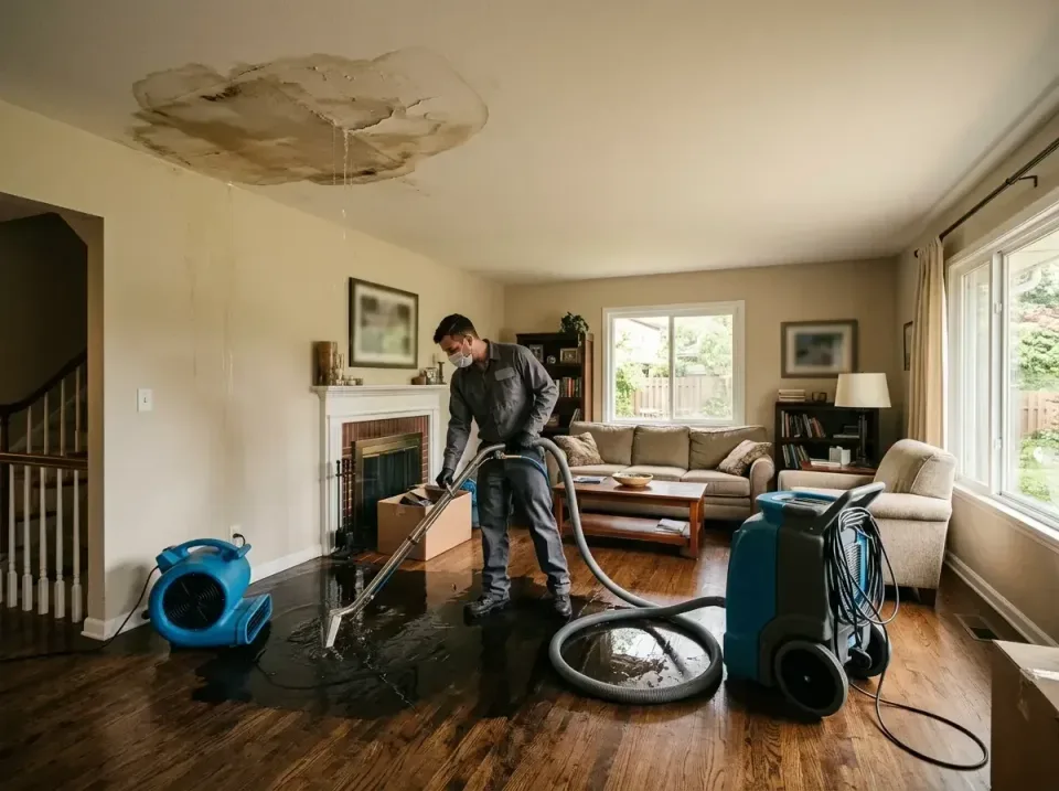 attic-pipe-burst-ceiling-drip-008 — frequently asked questions, Water Damage Restoration & Carpet Care in McColl, SC